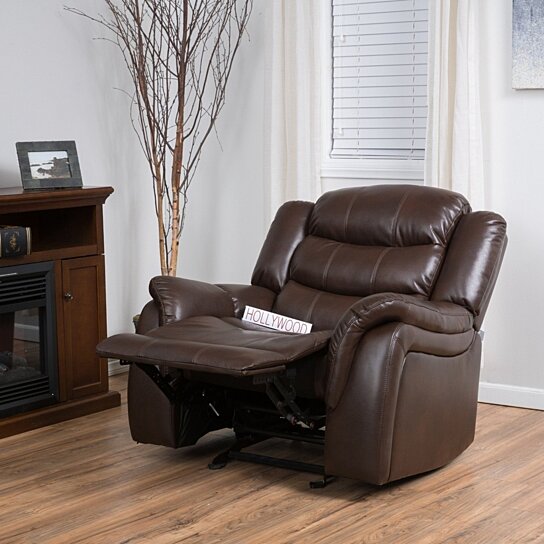 black leather dining table