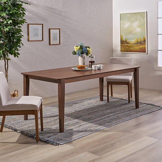 Buy Odelia Rectangular 8 Seat Farmhouse Dining Table By Gdfstudio