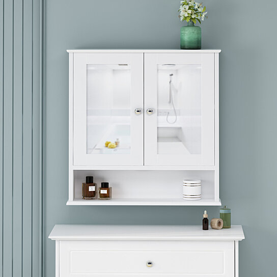 Buy Samantha Modern 2 Door Medicine Cabinet With Mirrors By Gdfstudio On Dot Bo