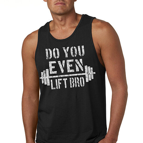 Buy Do You Even Lift Tank Top funny Bro shirt weightlifting apparel ...