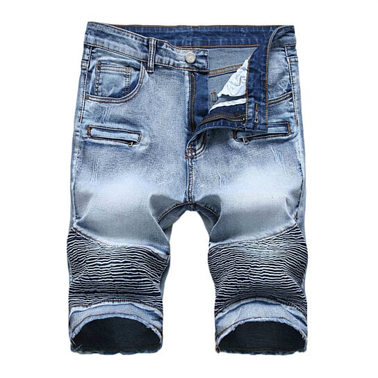 mens stretch jeans shorts