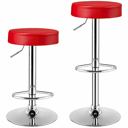 red dot bar stools