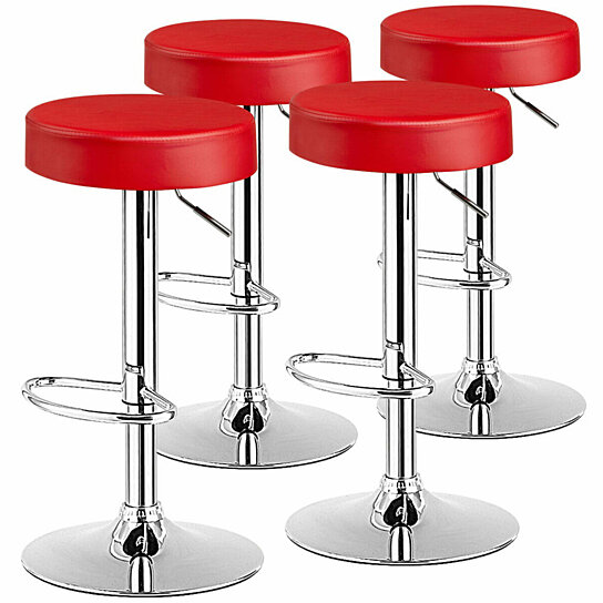 red dot bar stools