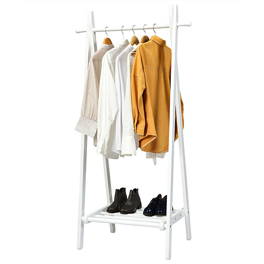 a frame garment rack