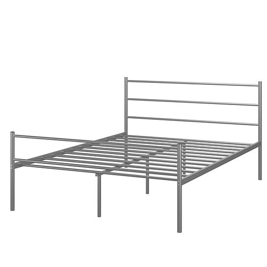 Buy Gymax Full Size Metal Bed Frame Platform Mattress Foundation W ...