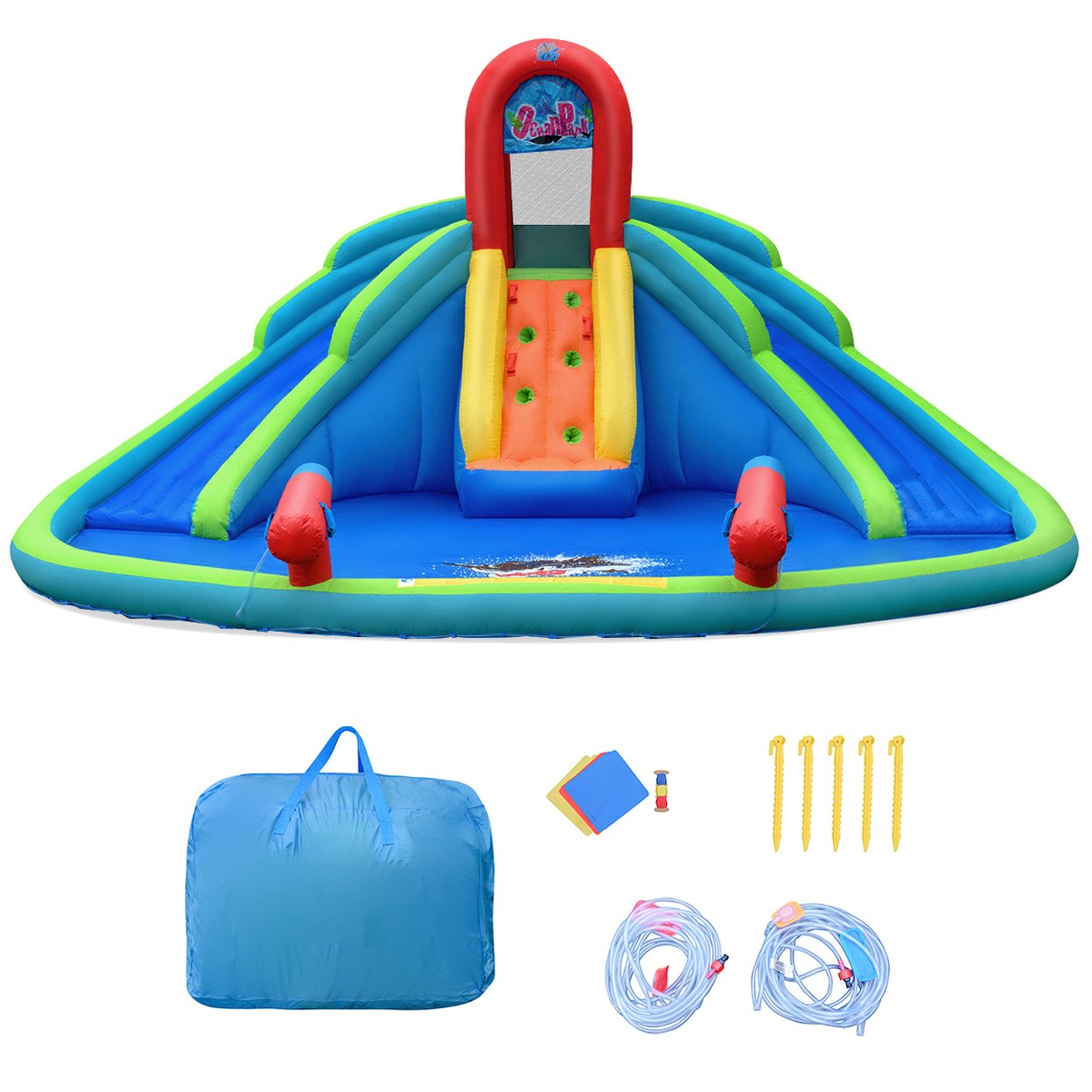 walmart inflatable water slide