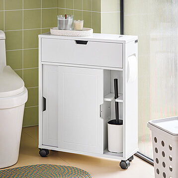 Toilet Paper Stand,Small Bathroom Storage Cabinet for Bathroom,Toilet Paper  Roll