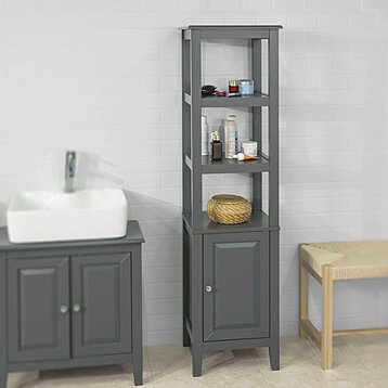 Modern Bathroom Storage Cabinet & Floor Standing cabinet with