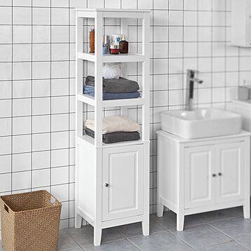 Modern Bathroom Storage Cabinet & Floor Standing cabinet with