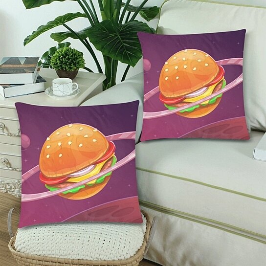 burger pillow