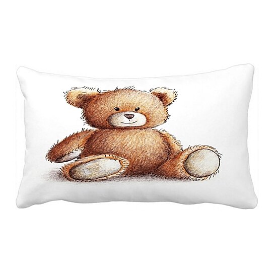 teddy bear cushion covers