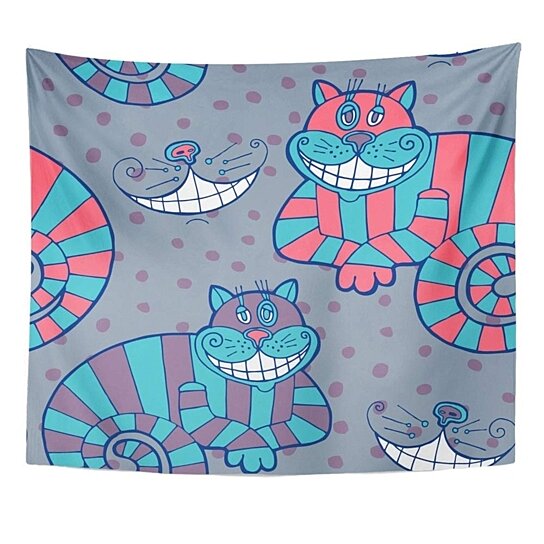 cheshire cat tapestry