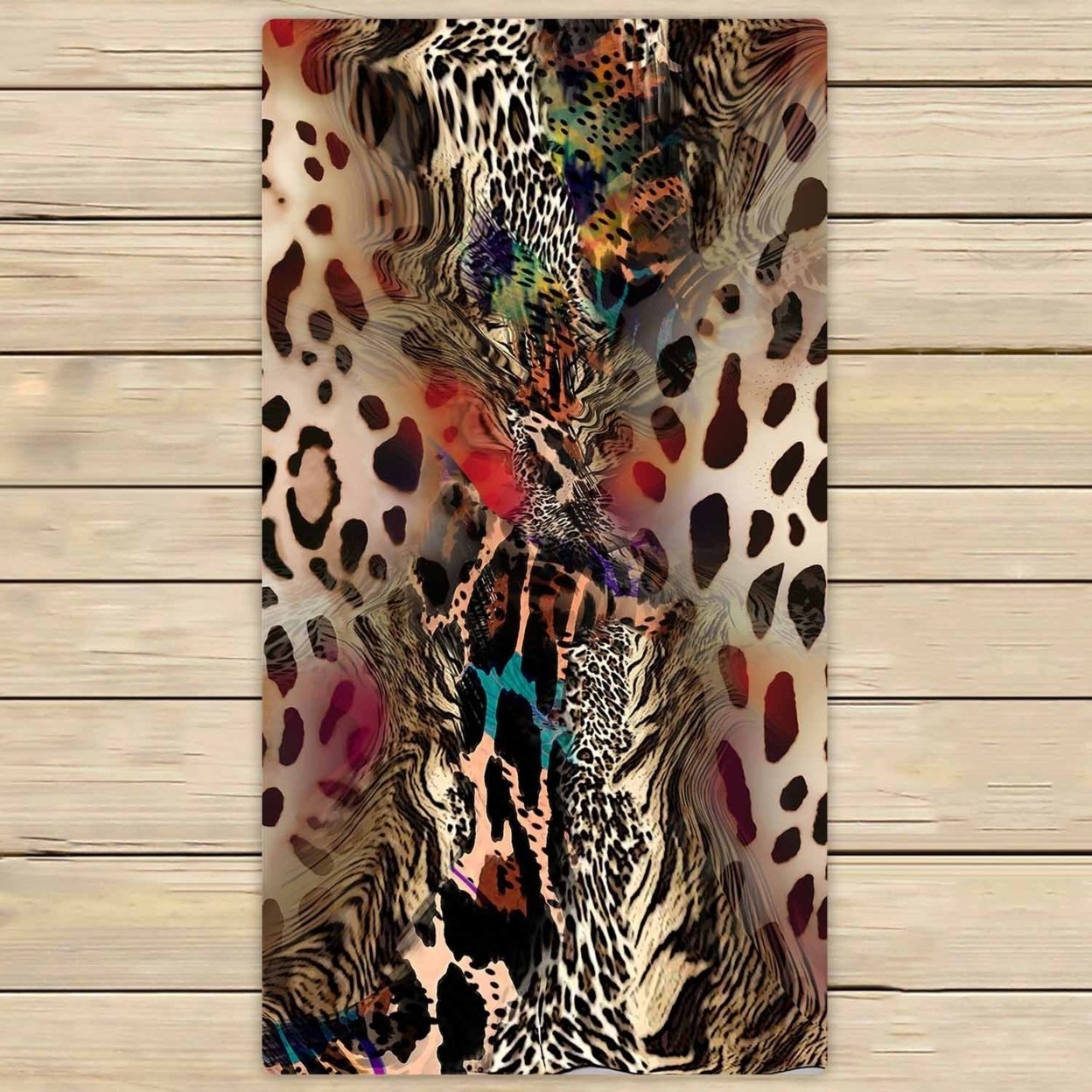 Buy Animal print leopard Microfiber Bath Towels Bathroom Body Shower