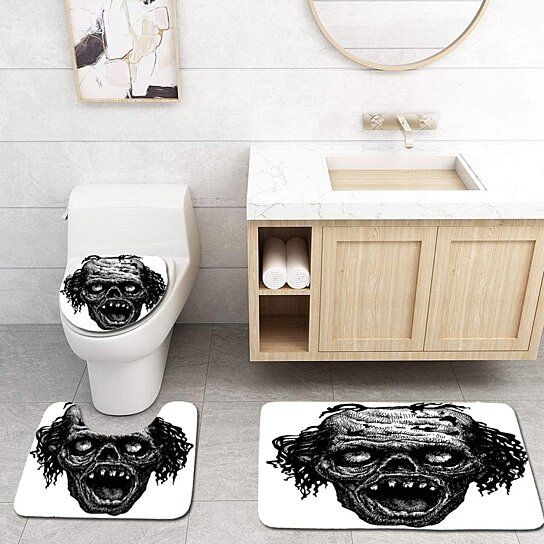 zombie bathroom set