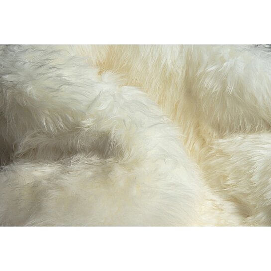 Buy 100% NEW ZEALAND QUATTRO SHEEPSKIN RUG, NATURAL, 4'x6' by Lifestyle ...