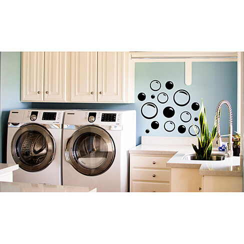 or Bubbles bubbles Vinyl  Room Laundry Bathroom bathroom  of Pack wall Room for decals  Decals Wall