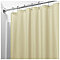 2-Pack: Mildew Resistant Solid Vinyl Shower Curtain Liners