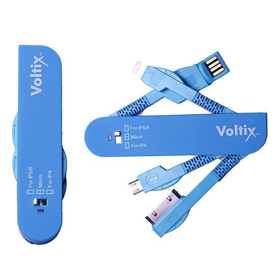 Voltix All-in-1 Swiss Army Style USB Pocket Charging Port