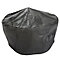 Pure Garden 30 inch Round Star and Moon Fire Pit with Cover - Black