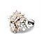 SPECIAL GIFT - Beautiful Two Tone Butterfly Flower Ring