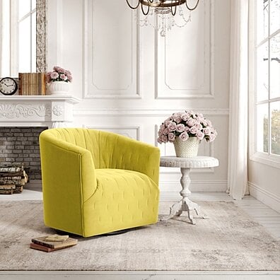 Donut Shaped Accent Chair - Knox Furniture Direct