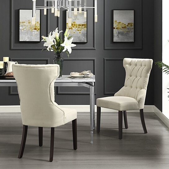 Velvet Dining Chairs Set Of 2 Images