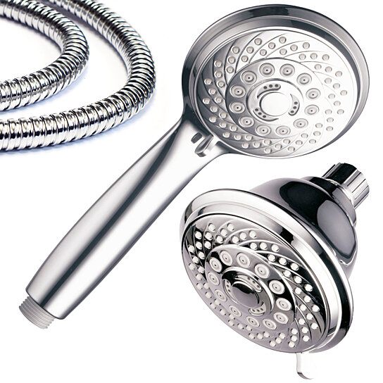 Buy Dreamspa 30-Setting 3-Way Shower Combo with 26 inch Stainless Steel ...