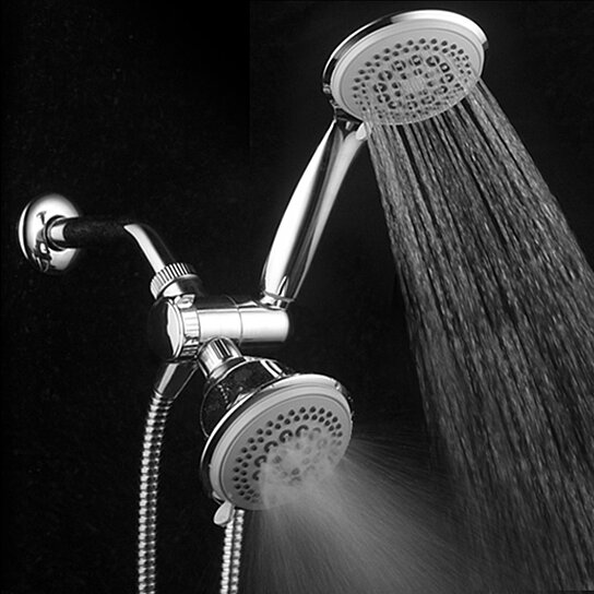 DreamSpa 36 Setting Shower head and Hand Shower Combo with 6 ft. Hose