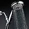 HotelSpa Luxury 7 Setting Spiral Hand Shower with ON/OFF Pause Switch