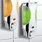 Hotelspa Curves Luxury Soap/Shampoo/Lotion Modular-design Shower Dispenser System (3)