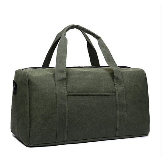 canvas duffle bag military