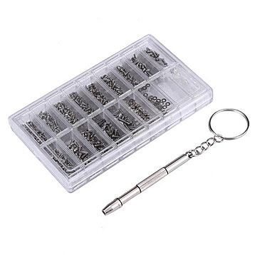 1000pcs Self Tapping Tiny Screws Watch Eyeglass Glasses Repair