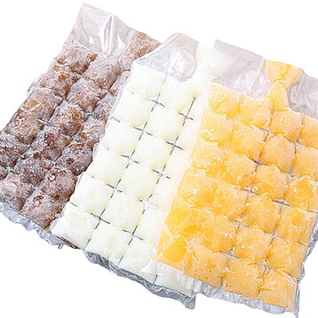 10Pcs/pack Transparent Faster Freezing Ice-making Mold Bag Kitchen Gadgets  Ice Cube Mold Disposable Self-Sealing Ice Cube Bags