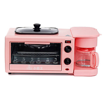 3-in-1 Multi-functional Breakfast Machine With Oven, Coffee Maker