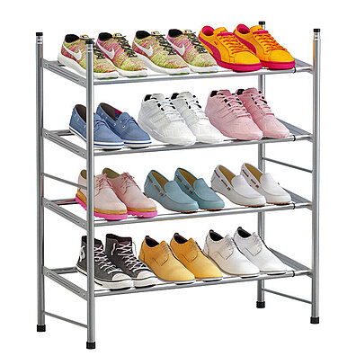 Buy 5-Tier Bamboo Shoe Rack FreeStanding Shoe Shelf Entryway Shoe Storage  Organizer by Gymax on Dot & Bo