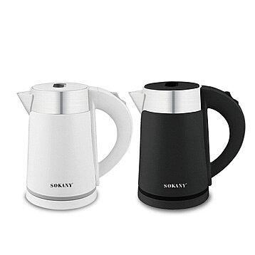 Electric Water Kettle 1200W 1L Fast Heating Stainless Steel Water Boiler