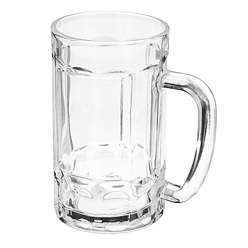 Buy Glasses Mug Large Capacity Thick Mug Glass Crystal Glass Cup  Transparent With Handle for Club Bar Party Home by Just Green Tech on Dot &  Bo