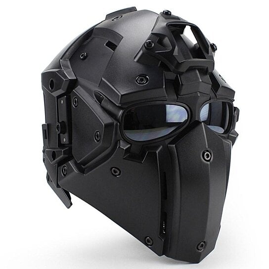 motorcycle helmet full face bicycle tactical helmets black