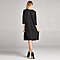 Stretch Jersey Gathered Shift Dress in 3 Colors