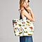 Orchid Radiance Canvas Tote