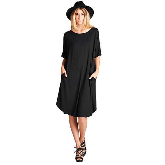 Relaxed Fit Pocket Dress