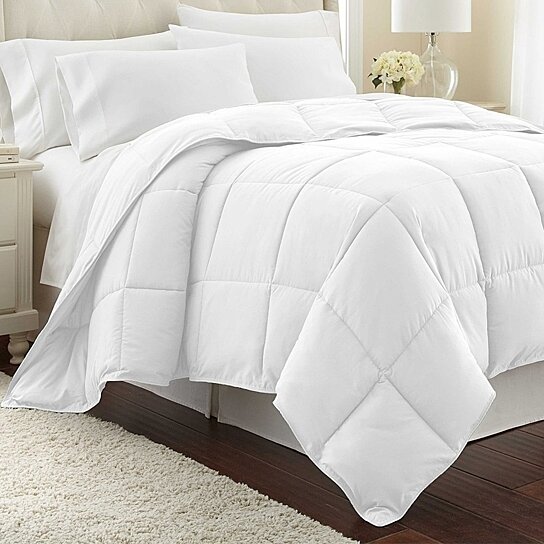 Buy Down Alternative Hypoallergenic Microfiber Comforter Duvet