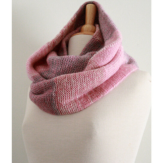 Buy Infinity scarf OMBRE MULTI PINK Color, Knitted, Perfect For Fall ...