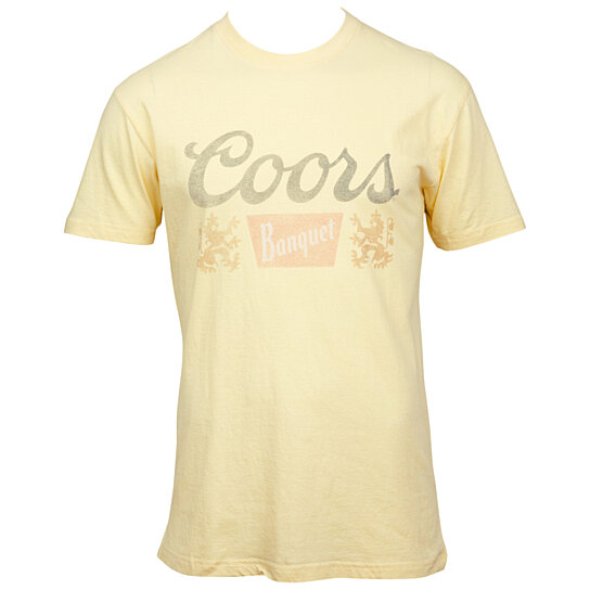 Buy Coors Banquet Vintage Fade Logo T-Shirt by MainMerch on OpenSky