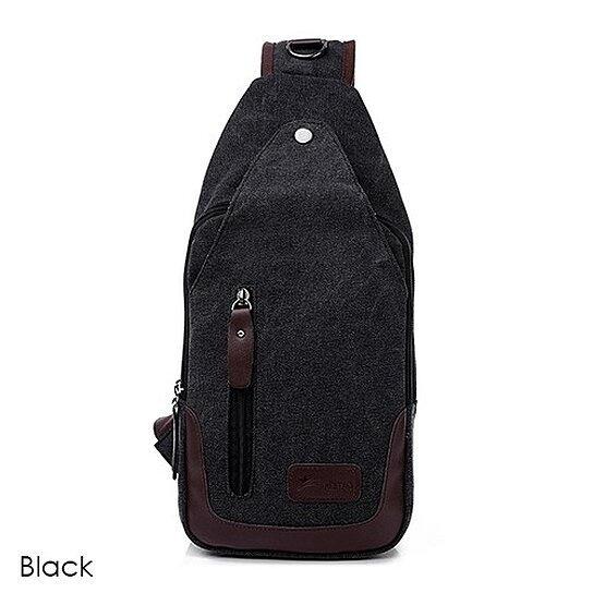 Buy Canvas Shoulder Sling Bag, 5 Colors Available by Maze Exclusive on ...