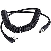 Rugged Radios CC-Ken 2-Pin to 5-Pin Coil Cord Cable for Kenwood and Relm Two Way Handheld Radios and Headsets Baofeng HYT