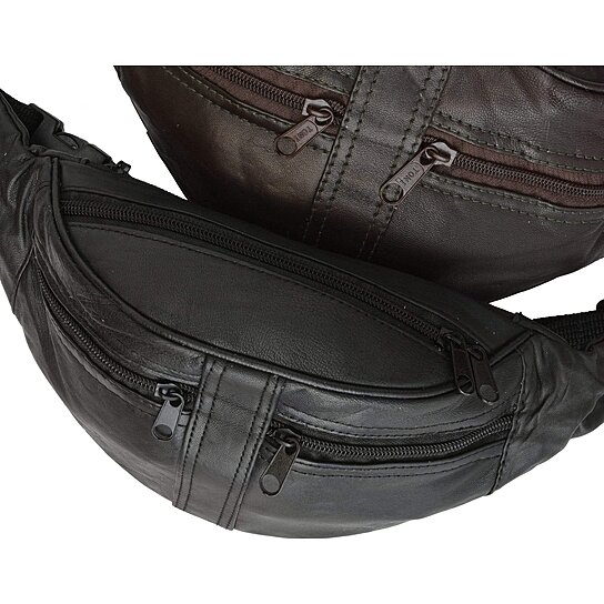 Buy Leather Fanny Pack | Leather Fanny Packs, Waist Bags & Belt Bags by Menswallet goyal on OpenSky