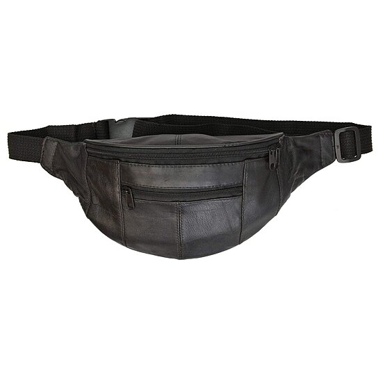 Buy Slim Leather Fanny Pack by Menswallet goyal on OpenSky