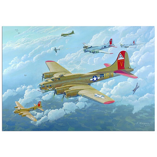 world war 2 fighter planes art