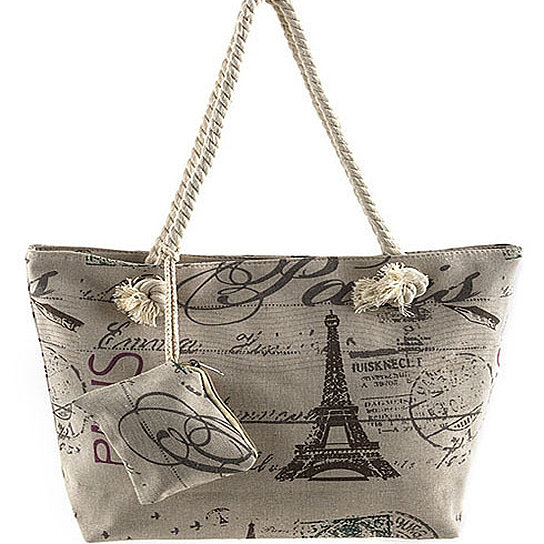 parisian canvas bag